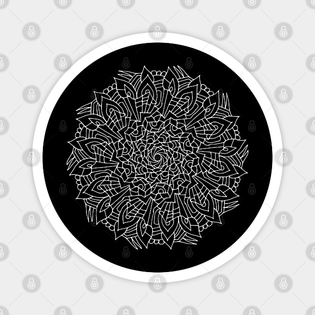 Mandala Art 1 Magnet by jen28
